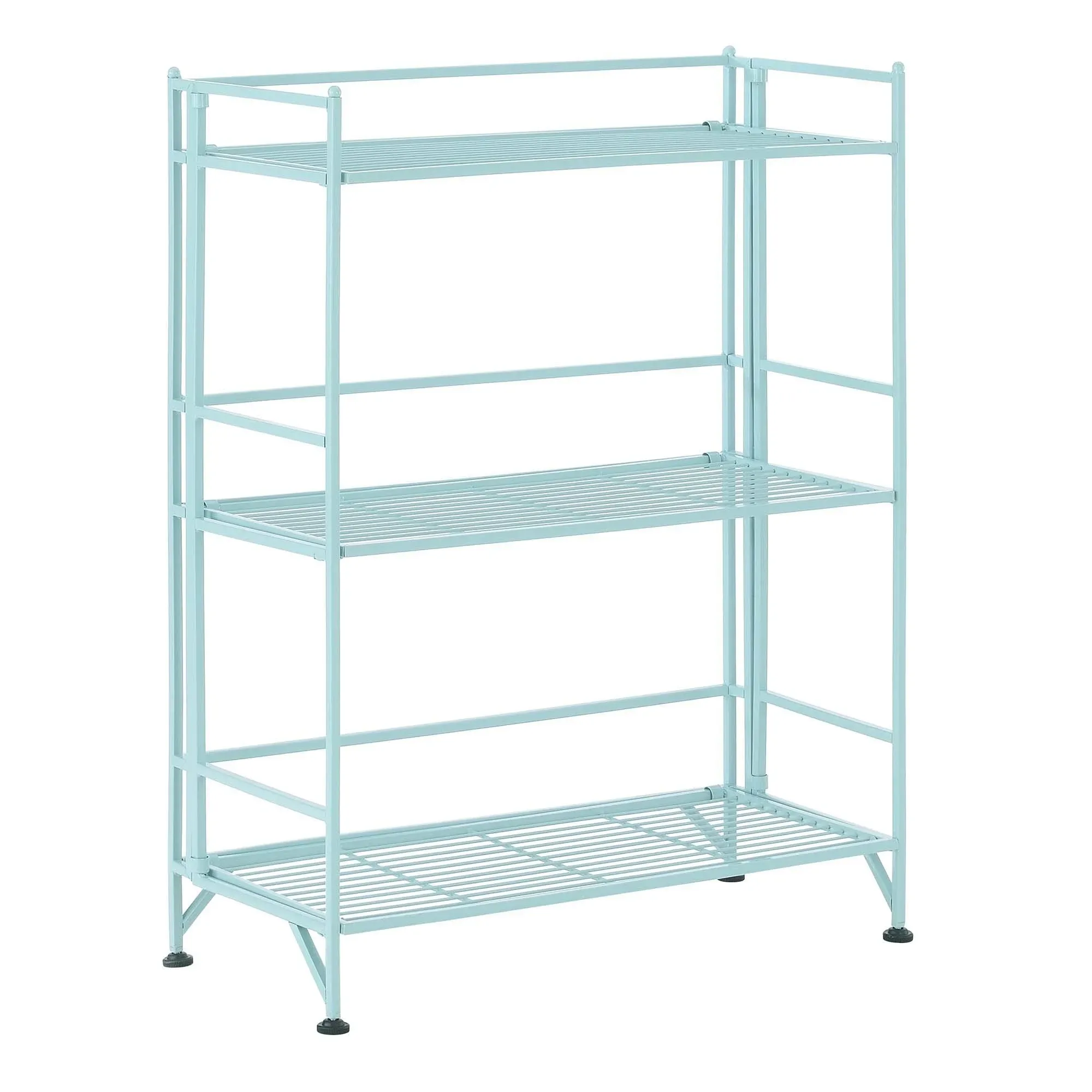 Convenience Concepts Xtra Storage 3 Tier Wide Folding Metal Shelf