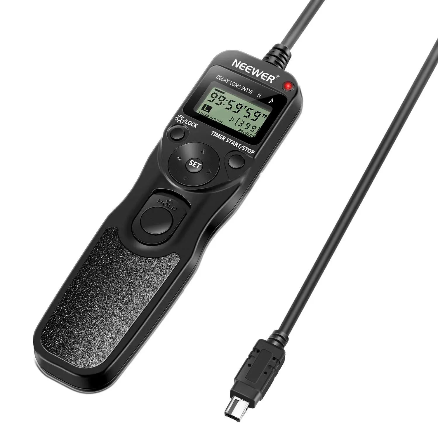 Neewer Digital Timer Remote Shutter Release Trigger(Replacement for MC-DC2)for Nikon D90 D600 D610 D3100 D3200 D3300 D5000 D5100 D5200 D5300 D7000 Digital SLR Cameras