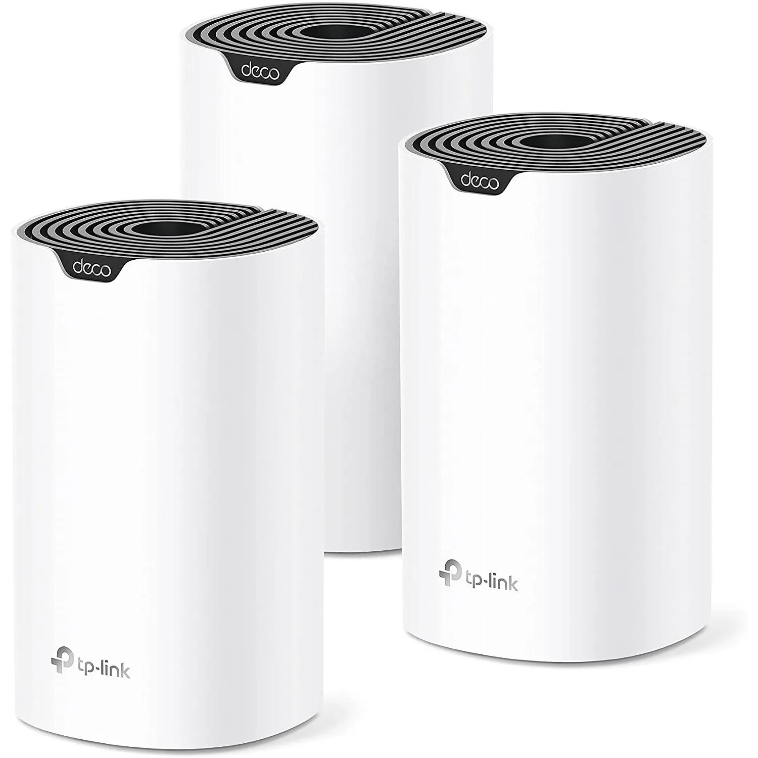 TP-Link - Deco AC1200 Dual-Band Mesh Wi-Fi 5 System (3-pack) - White