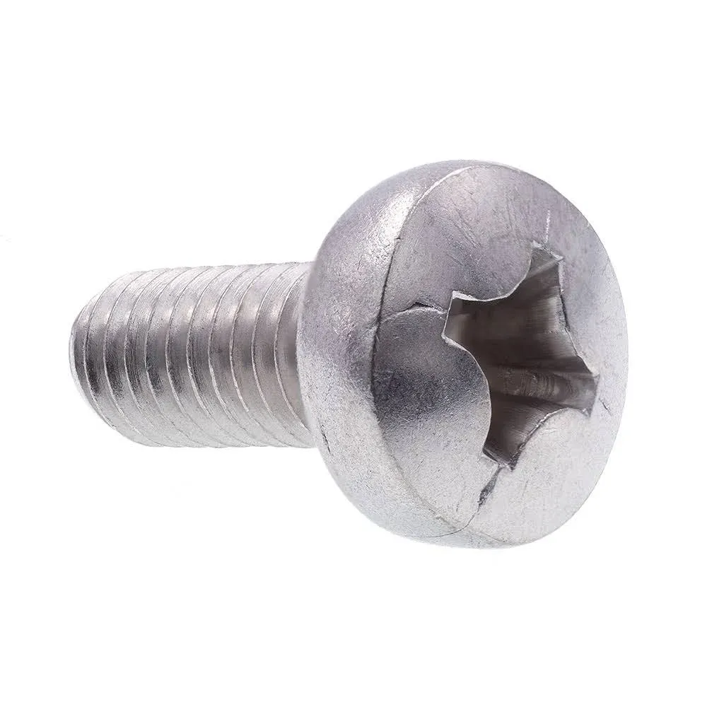 Machine Screw, Metric Pan Head, Phil Drive M6-1.0 X 14MM A2-70 Stainless Steel 10PK