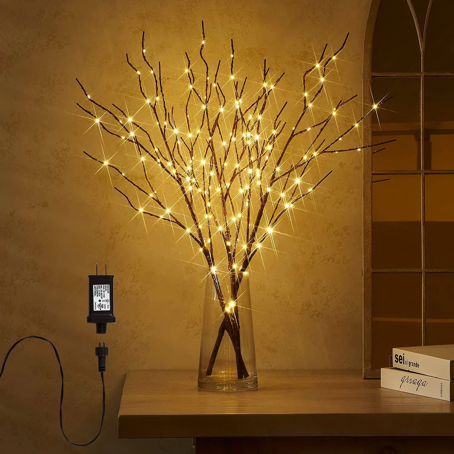 Fudios Lighted Branch Plug in