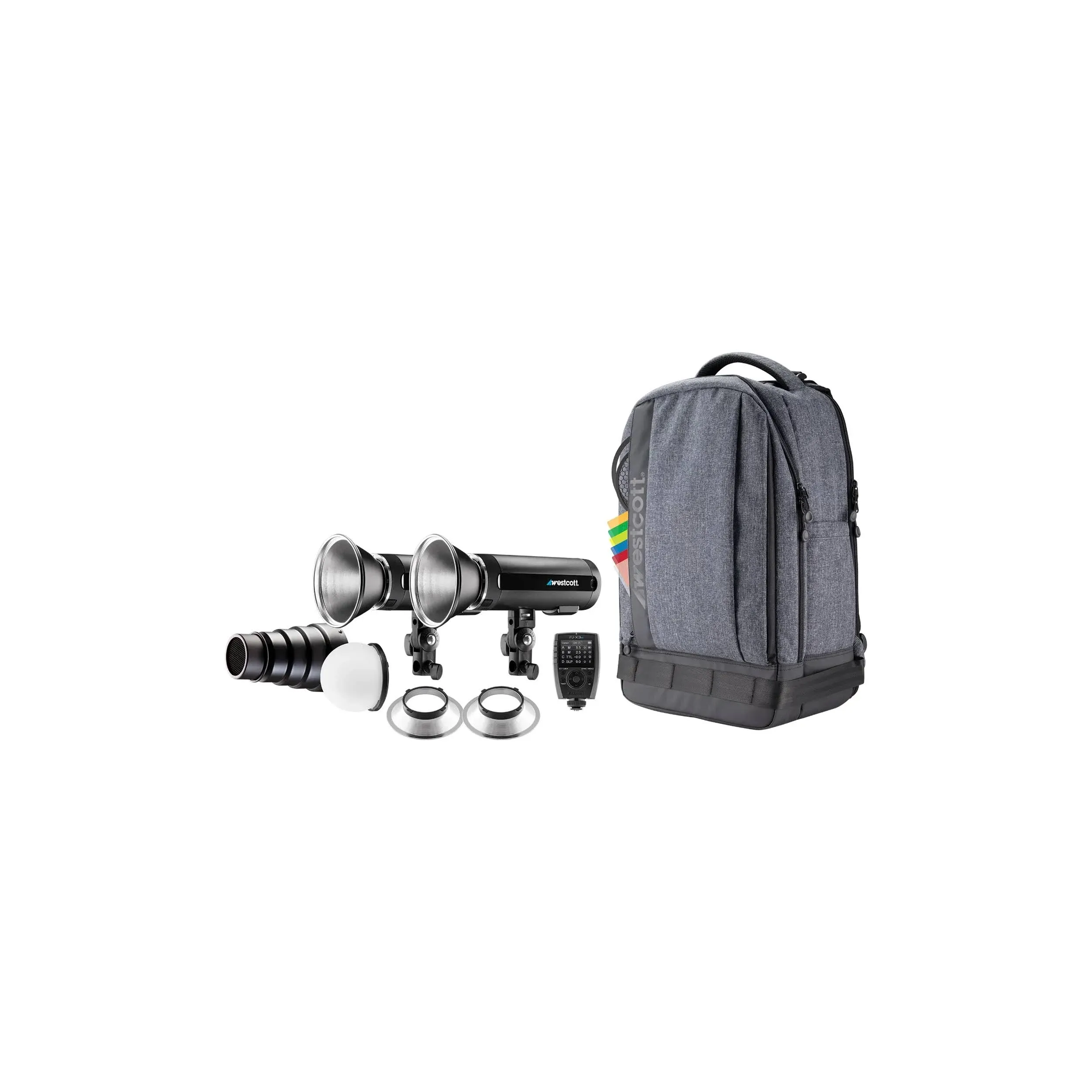 Westcott FJ200 Strobe 2-Light Backpack Kit with FJ-X3m Universal Wireless Trigger