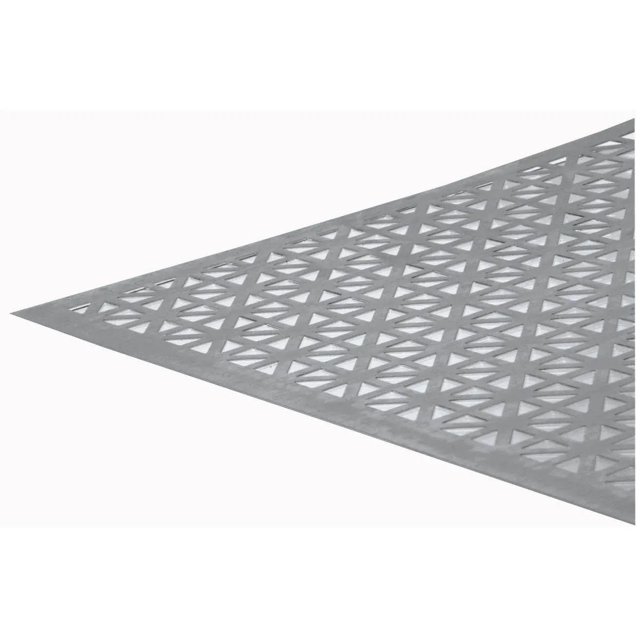 Boltmaster Union Jack Perforated Aluminum Sheet, Silver