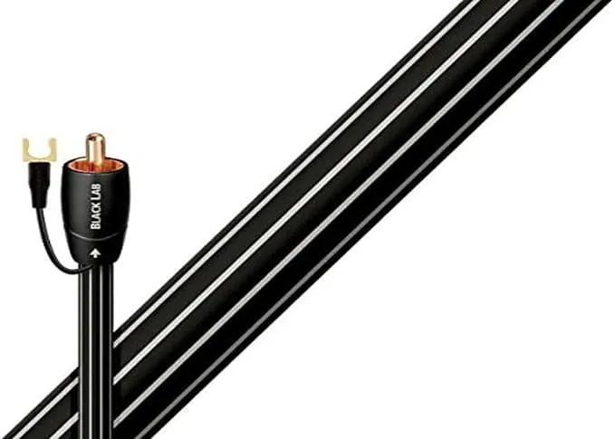 AudioQuest 9.8 Ft Black Lab Subwoofer Cable - BLACKLAB3M