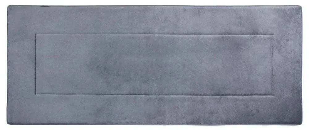 Fabbrica Home Ultra-Soft Extra-Thick Memory Foam Runner (2 ft x 5 ft, Grey)