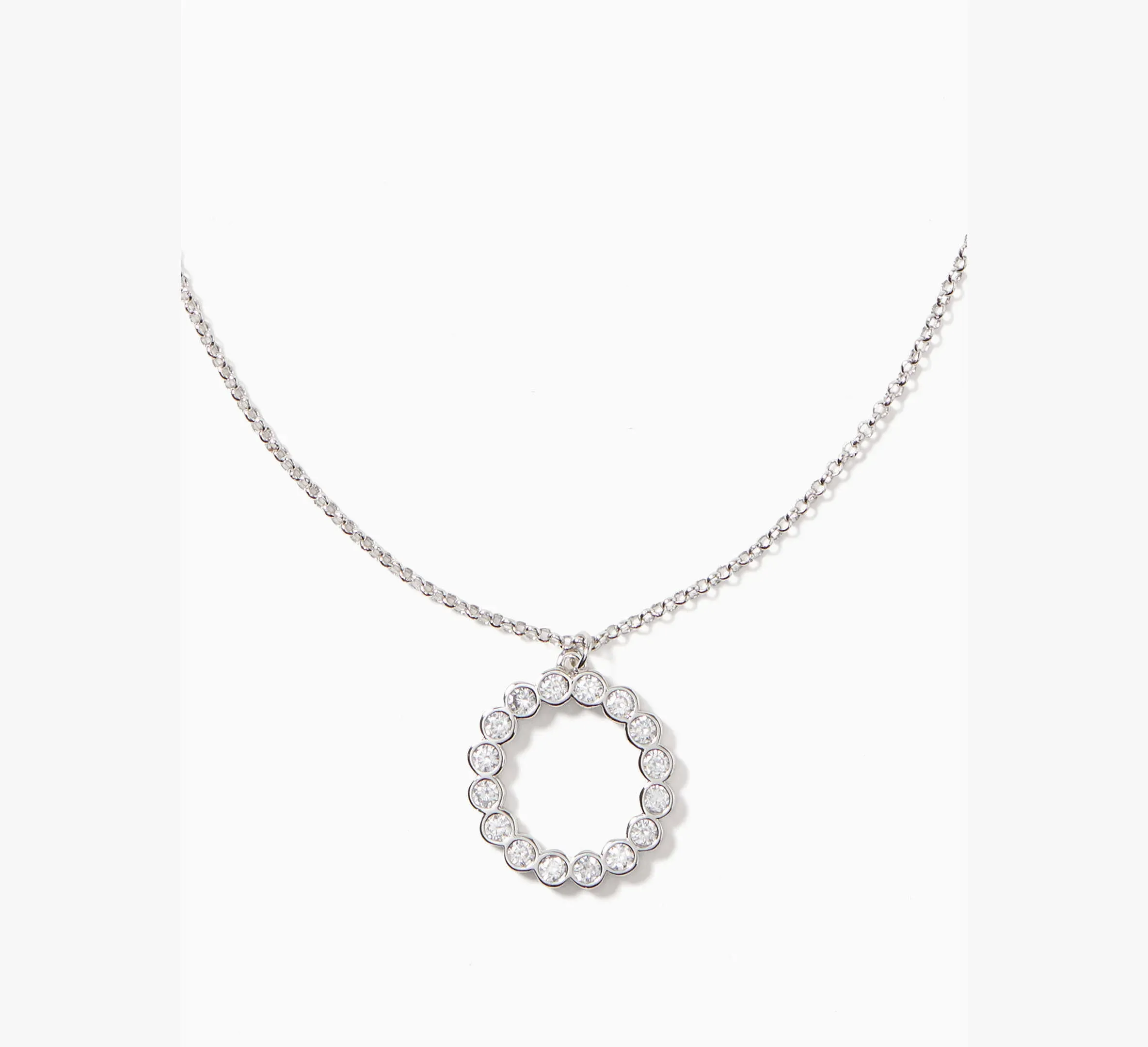 KATE SPADE FULL CIRCLE PENDANT NECKLACE