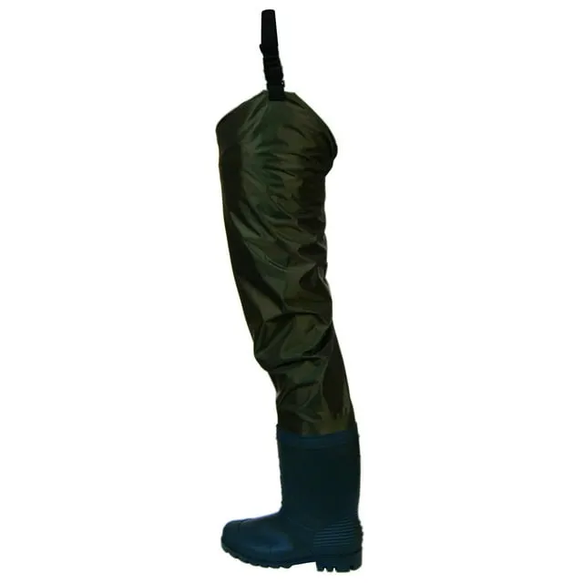 Frogg Toggs Rana II Bootfoot PVC Hip Wader (Felt), Size: 12, Brown