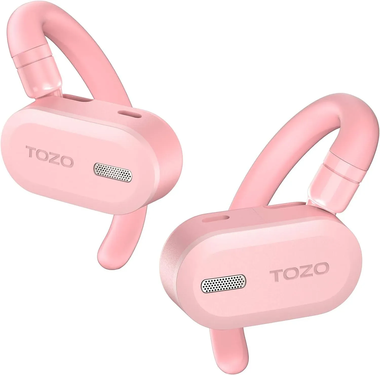 TOZO Open Buds Lightweight True Wireless Earbuds with Multi-Angle Adjustment Bluetooth 5.3 Headphones with Open Ear Dual-Axis Design for Long-Lasting