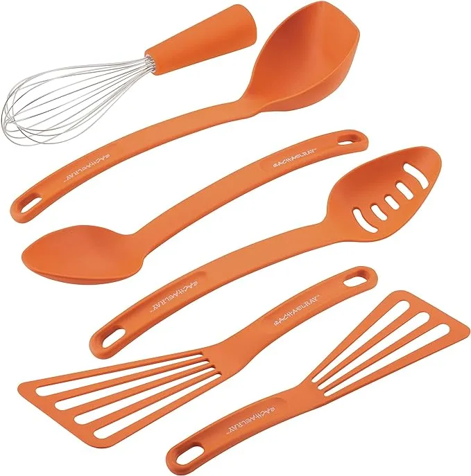 Rachael Ray 6-Piece Orange Tool Set