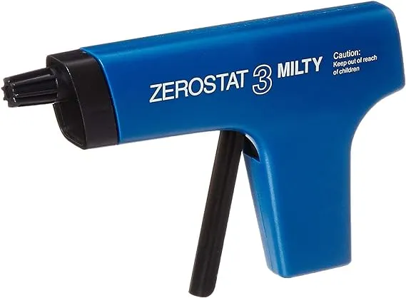 Milty 5036694022153 Zerostat 3 Anti-Static Gun, Blue