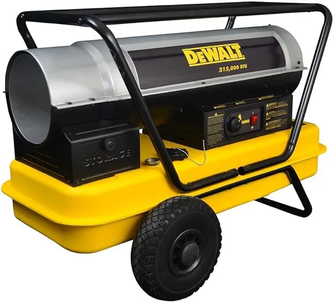 DeWalt 215,000 BTU Kerosene Forced Air Heater