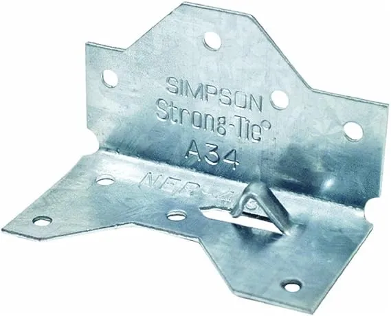 Simpson Strong Tie A34 Framing Angle Anchor