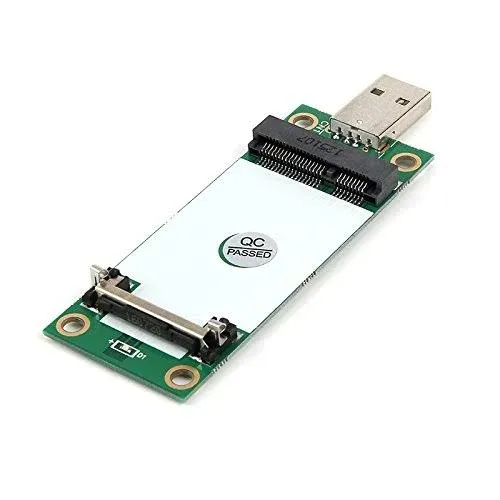 Mini PCIe WWAN Card to USB Adapter 4G module with SIM Slot, PCI Express