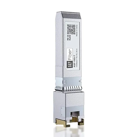 QSFPTEK 10GBase-T SFP+ to RJ45 10G Copper Module 10Gbe T Mini Gbic Ethernet SFP Transceiver