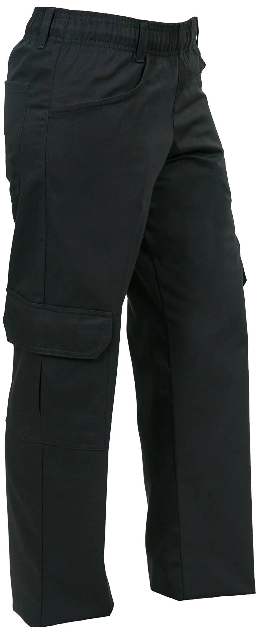 Mercer Culinary Genesis Women's Black Cargo Pants M61100BK