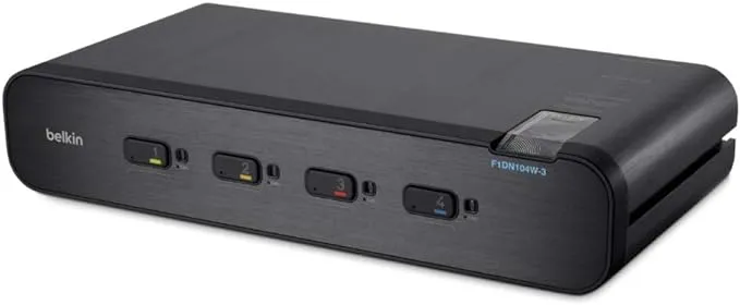 Belkin Advanced Secure 4-Port Dual-Head KVM Switch