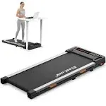 Elseluck Walking Pad, Under Desk Treadmill for Home Office, 2 in 1 Portable Walking Treadmill with Remote Control, Walking Jogging Machine in LED Display