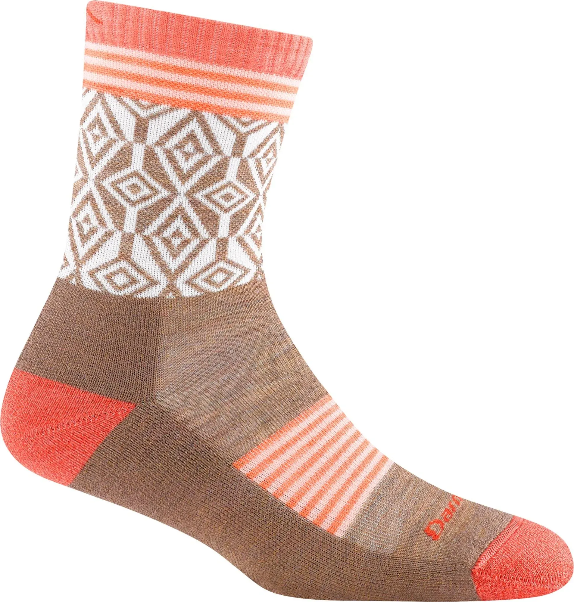 Darn Tough Women's Sobo Micro Crew Lightweight Hiking Sock Small