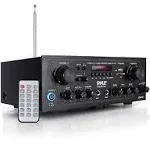 Wireless Bluetooth Home Stereo Amplifier - Multi-Channel 200W, Pyle Pda4Bu.5