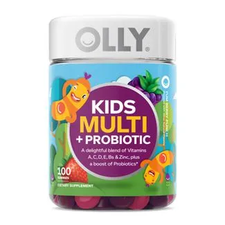 OLLY Kids' Multivitamin + Probiotic Gummies - Berry Punch