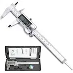 Digital Caliper, Caliper Measuring Tool with Stainless Steel, Electronic Microme