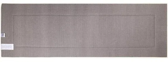 Ultra-Soft Extra-Thick Memory Foam Extra Long Bath Runner Mat (2 ft x 6 ft, Ivory)