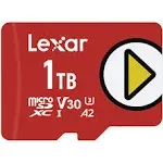 Lexar 1TB Play UHS-I microSDXC Memory Card