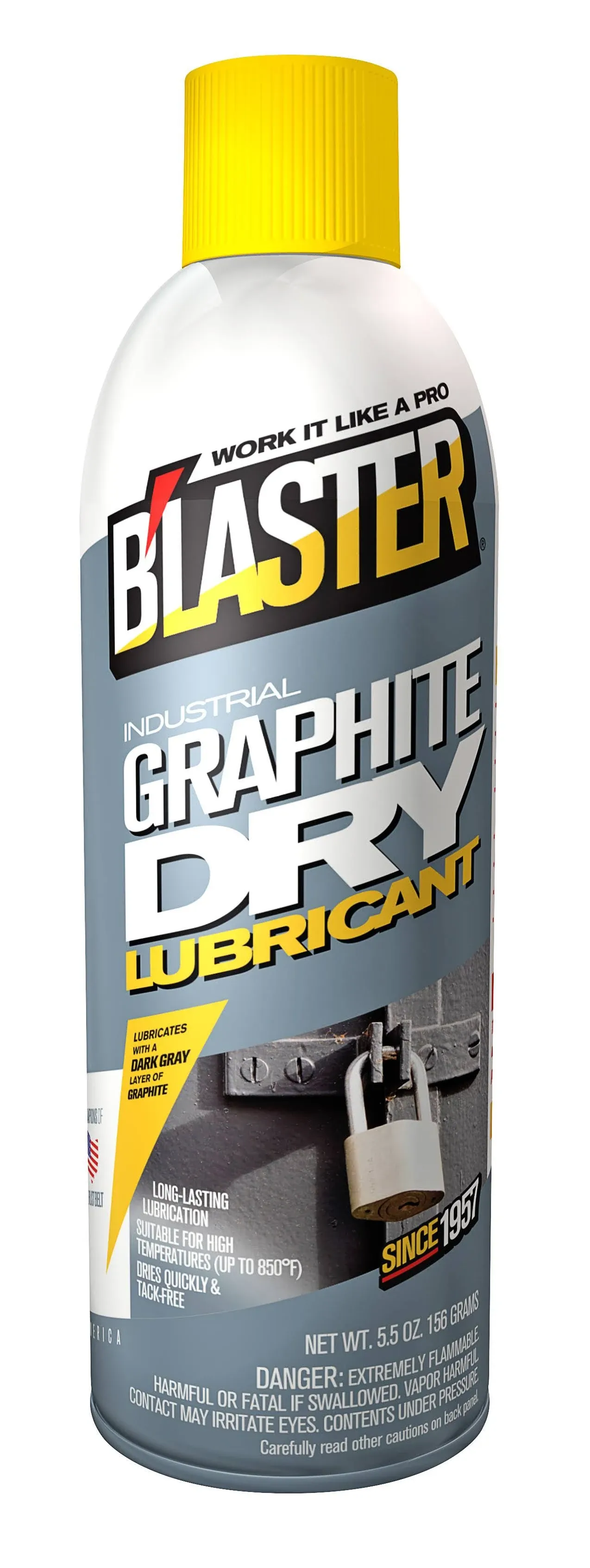 Tools & Harware B'laster Corporation 8-gs Graphite Dry Lubricant, 5.5 oz.