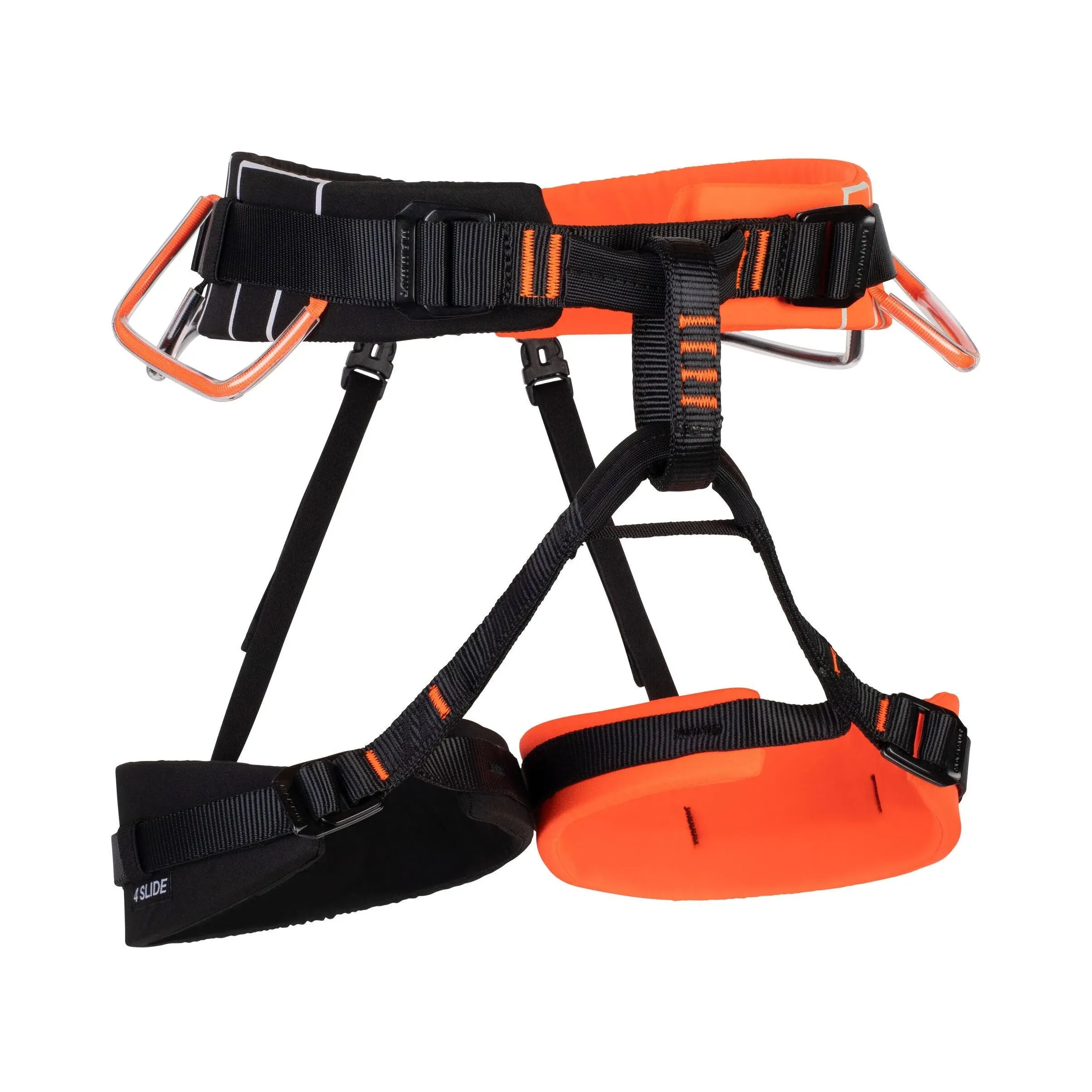 Mammut 4 Slide Harness Vibrant Orange-Black / M-XL