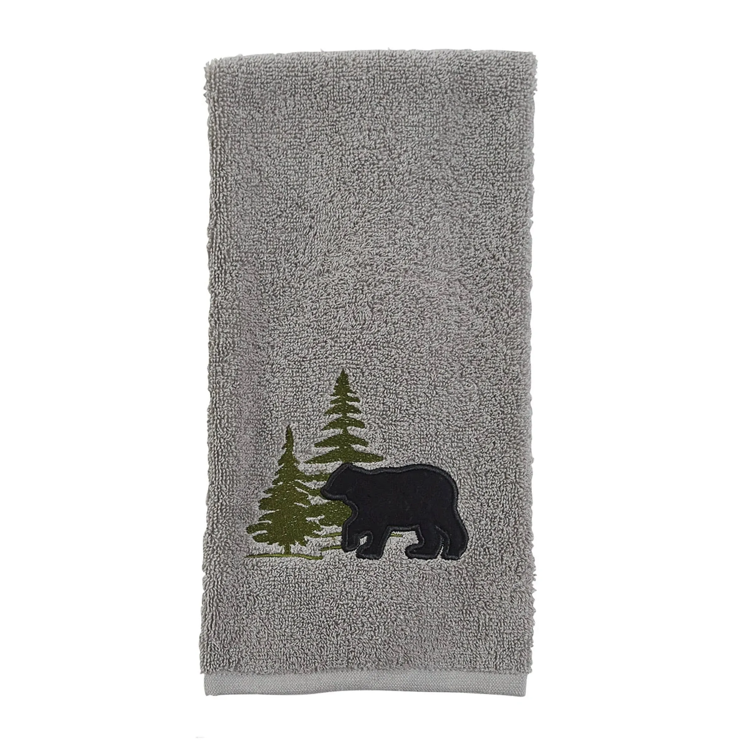 Cabin Bear Bath Hand Towel