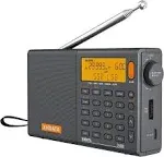 XHDATA D-808 FM Stereo/LW/MW/S<wbr/>W-SSB AIR RDS Full Band Radio Type-C Interface