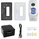 DEEKOOL Fireplace Remote Control Kit RCST, On/Off Thermostat LCD Compatible with Ambient, Majestic, Monessen, Vermont Castings Gas Valve Fireplaces