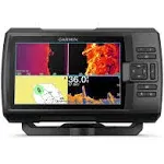 Garmin Striker Vivid 7sv, Easy-to-Use 7-inch Color Fishfinder and Sonar Transducer, Vivid Scanning Sonar Color Palettes (010-02553-00)