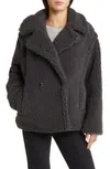 Gertrude Teddy Faux Shearling Coat