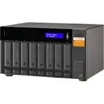 QNAP TL-D800S 8 Bay SATA 6Gbps JBOD Storage Enclosure. PCIe SATA Interface Card (QXP-800eS-A1164) Included