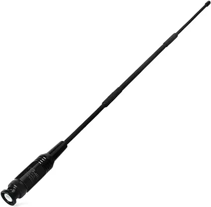 HYS CB 11Meter 27Mhz BNC 16.1inches Antenna for Cobra HH50WXST HH50 MRHH350FLT C75WXST HH38WXST Midland 75-822 75-785 MHS75 Uniden BC75XLT PRO401HH BC125AT Handheld CB Radio Transceiver