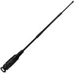 HYS CB 11Meter 27Mhz BNC 16.1inches Antenna for Cobra HH50WXST HH50 MRHH350FLT C75WXST HH38WXST Midland 75-822 75-785 MHS75 Uniden BC75XLT PRO401HH BC125AT Handheld CB Radio Transceiver