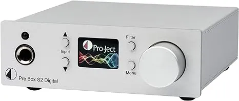 Pro-Ject Preamplifier Pre Box S2 Digital Black