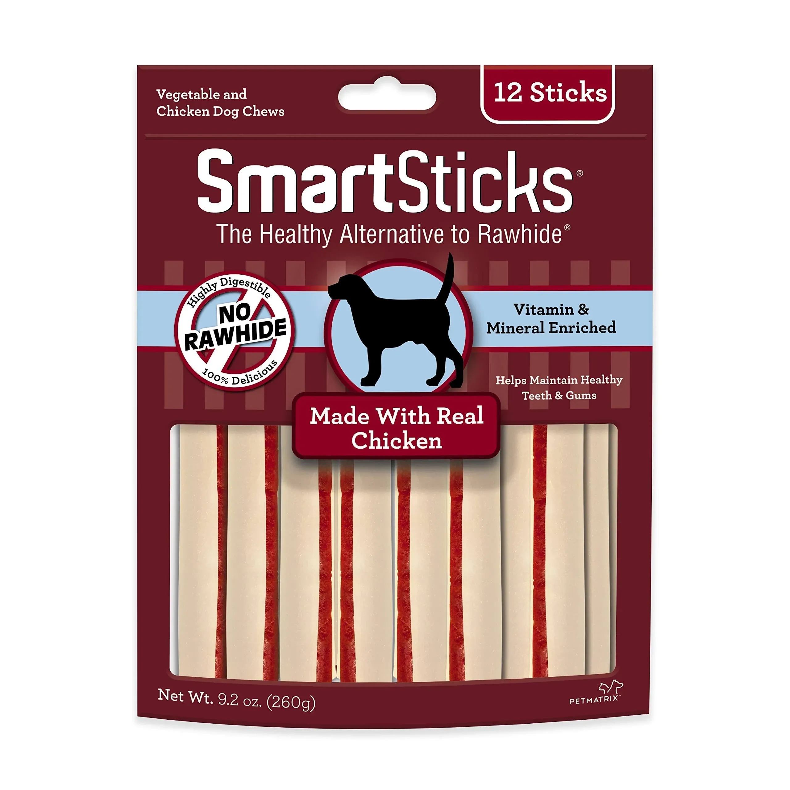 SmartBones SmartSticks Dog Treat - Chicken