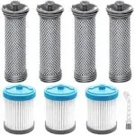 A11 Hero Vacuum Filter Replacement Kit for Tineco A11 Hero, A10 Hero, A10 Master, A11 Master PURE ONE S11, PWRHERO11 Snap Cordless Vacuum Cleaner, 4 Pack Pre-Filters, 3 Pack Post-Filters