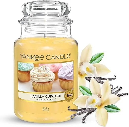 Yankee Candle Vela perfumada en tarro grande de 22 onzas clásica de solo una mecha