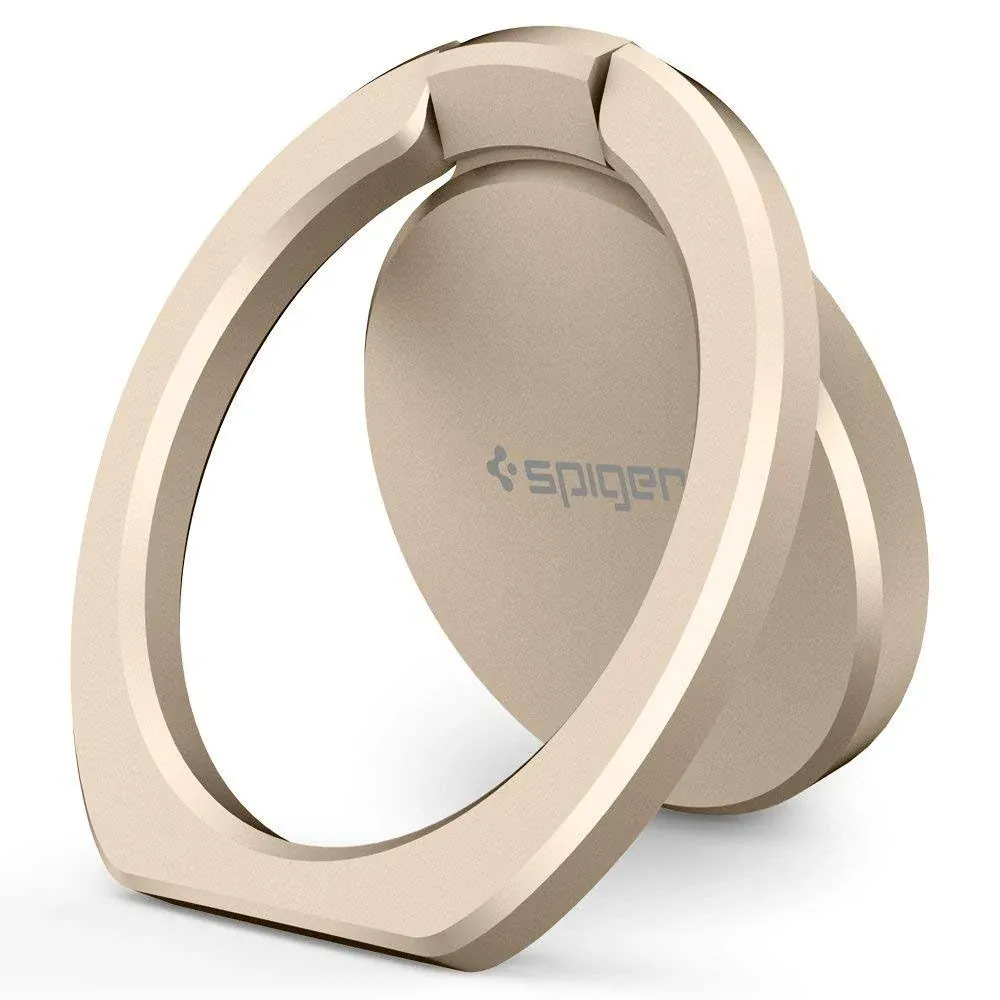 Spigen Style Ring 360 Cell Phone Ring/Phone Grip/Stand/Holder for All Phones and Tablets Compatible with Magnetic Car Mount - Champagne Gold