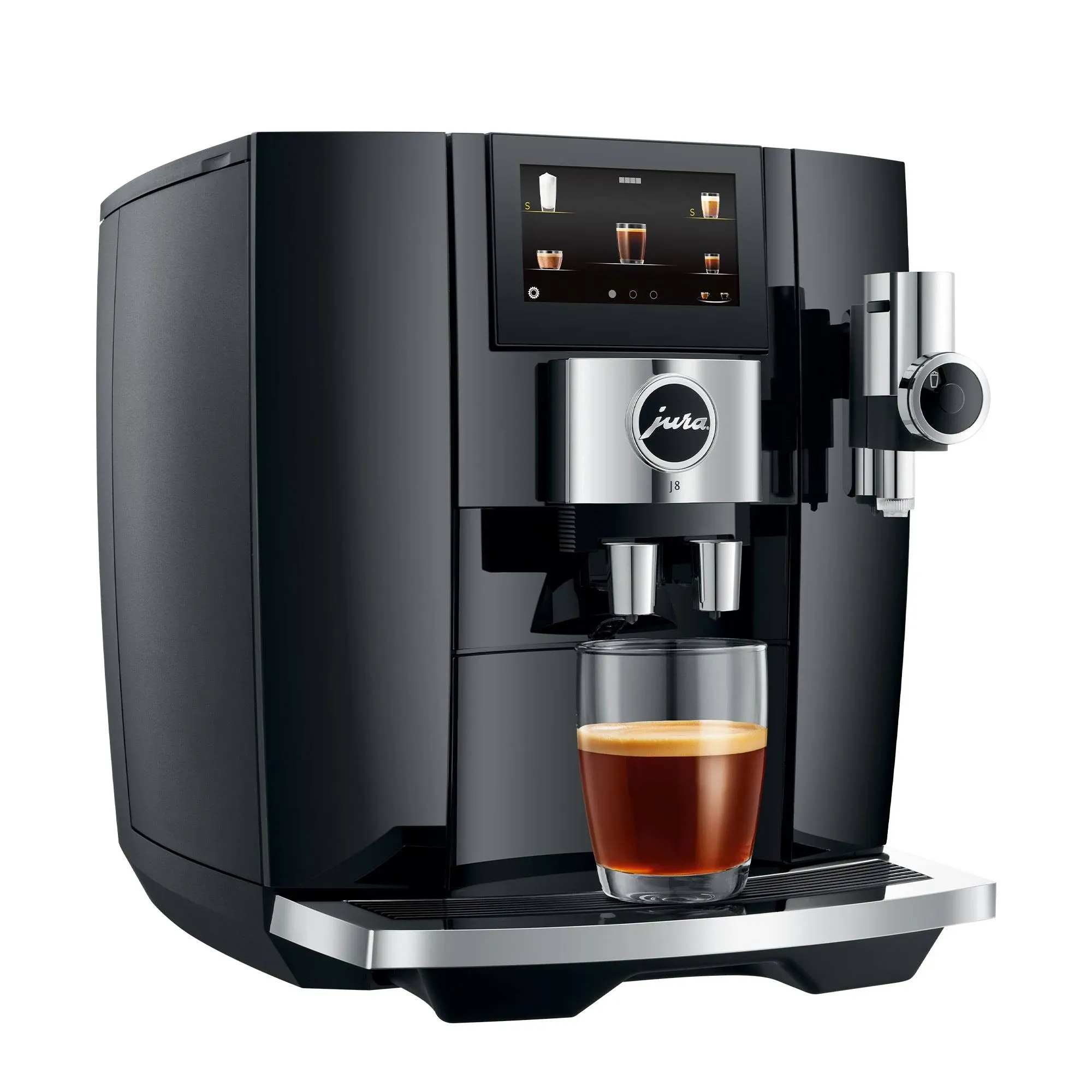 Jura - J8 Automatic Coffee Machine - Piano Black