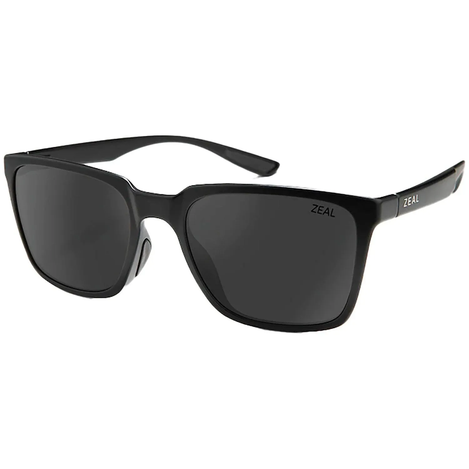 Zeal Optics Campo Polarized Sunglasses Matte Black / Dark Grey