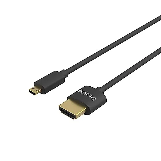 SmallRig Ultra Slim 4K HDMI Cable 35 Length High Speed Cable for Camera-2956