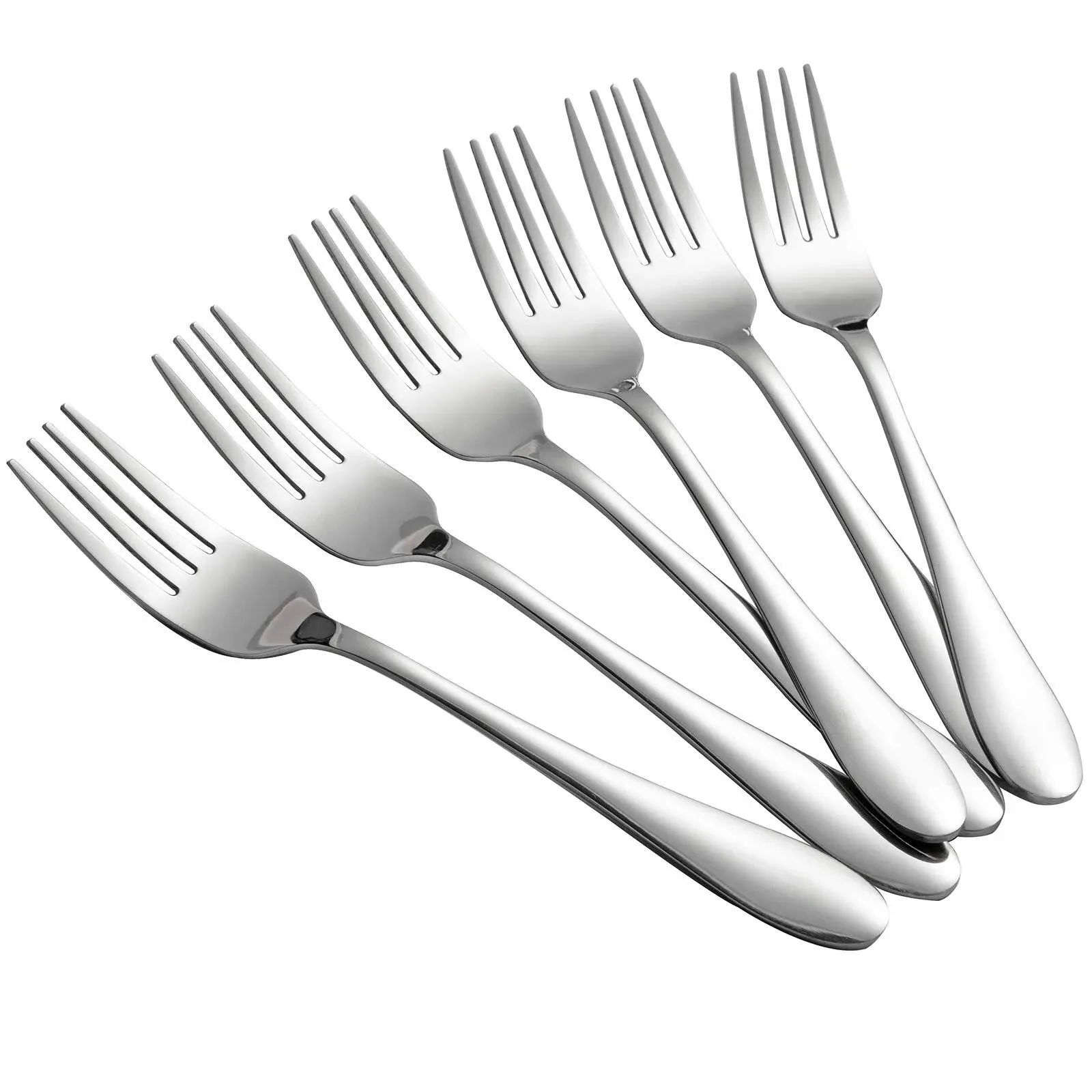 12-Piece Stainless Steel Dessert Forks,Salad Forks Set,6.7-Inch