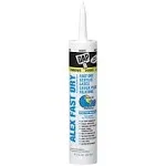 Dap Alex Fast Dry 10.1 oz. Acrylic Latex Plus Silicone Caulk - White