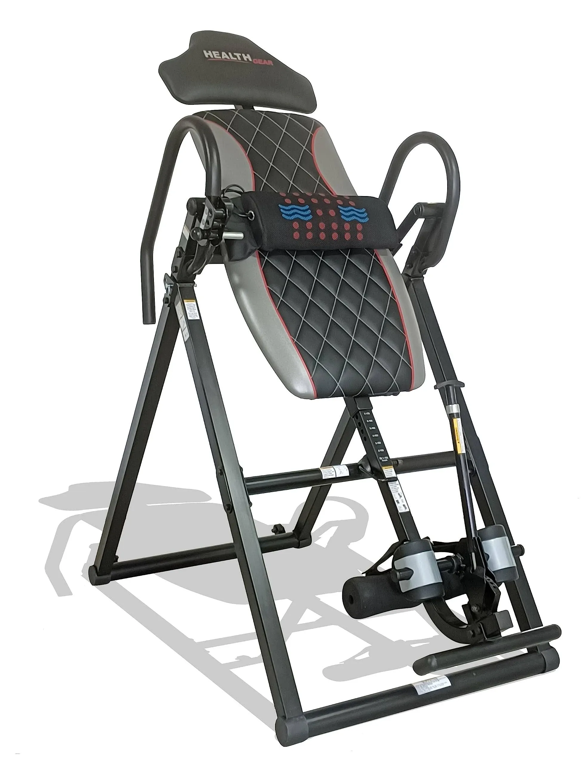 Health Gear Hgi 5300 Inversion Table, Black/Grey