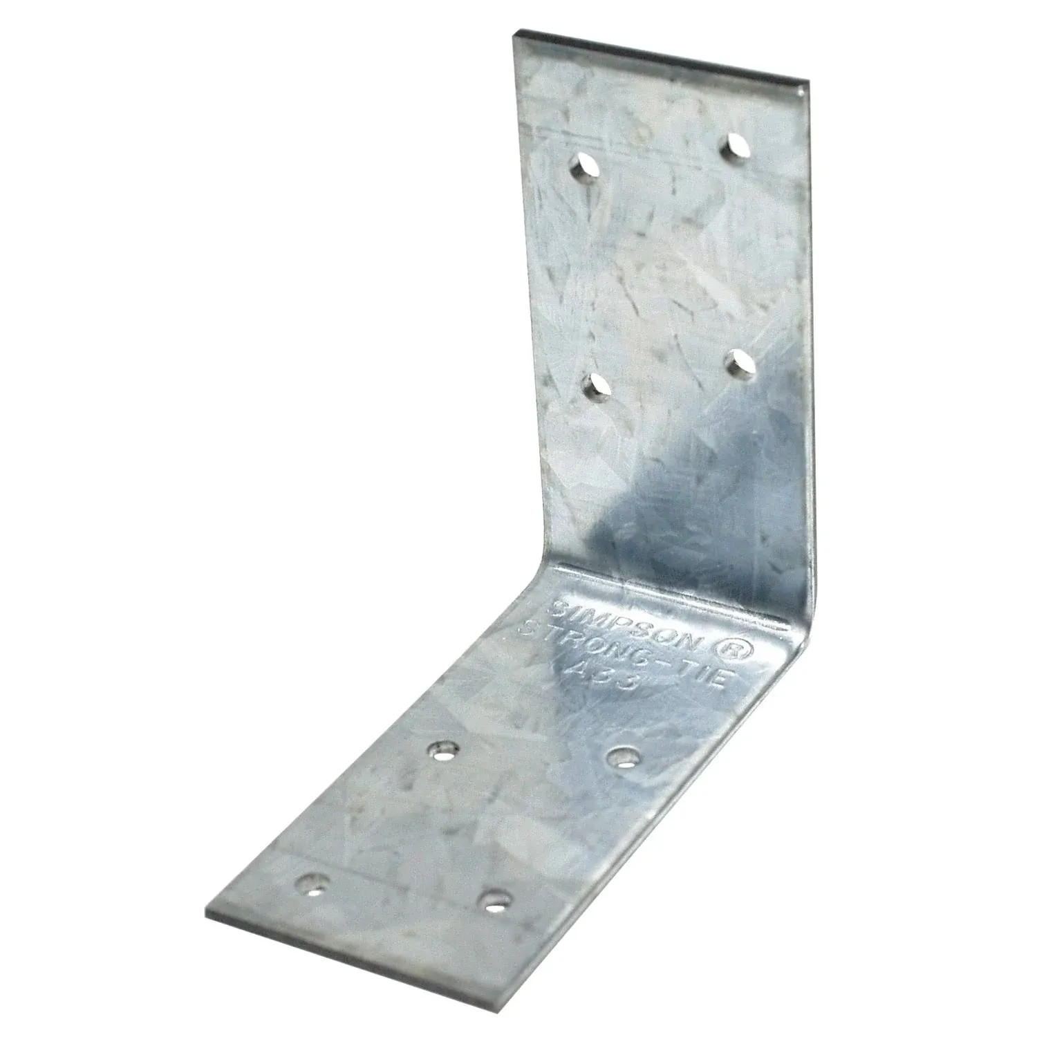 Simpson Strong-Tie A33 Galvanized Steel Angle