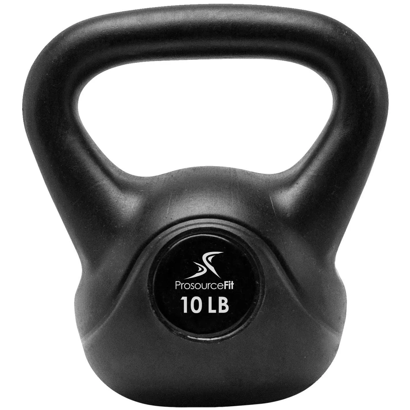 ProsourceFit Vinyl Kettlebell - 10lb - Black